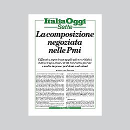 LA COMPOSIZIONE NEGOZIATA NELLE PMI