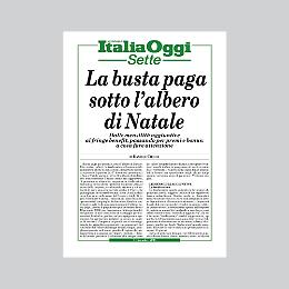 LA BUSTA PAGA SOTTO L'ALBERO DI NATALE