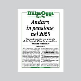Andare in pensione nel 2026